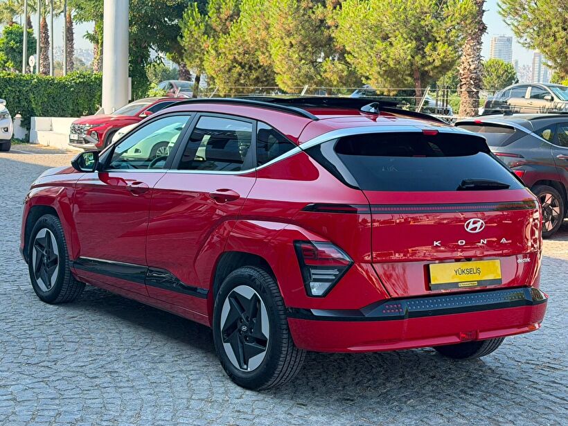 2025 Elektrik Otomatik Hyundai Kona Elektrik Kırmızı Yükseliş Nakil Araçları Turizm Ticaret ve Sanayi Anonim Şirketi