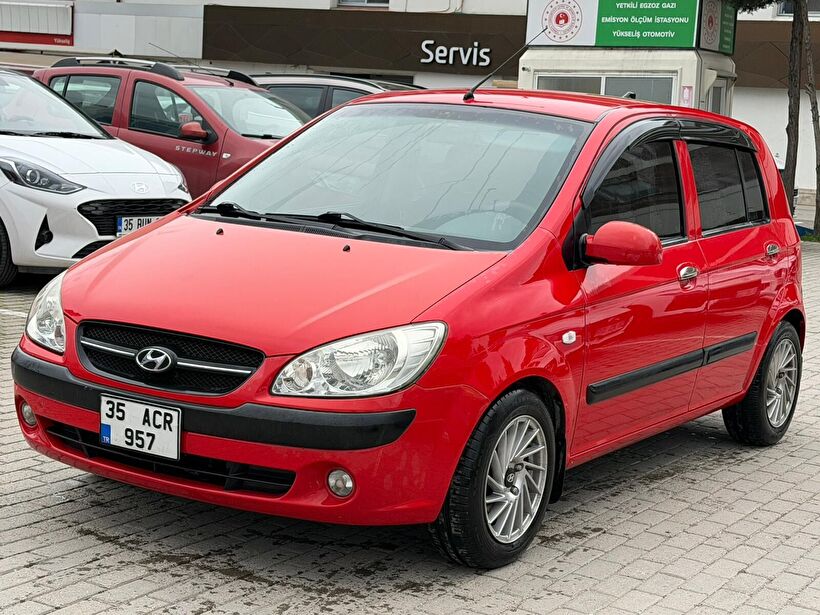2011 Benzin + LPG Manuel Hyundai Getz Kırmızı Yükseliş Nakil Araçları Turizm Ticaret ve Sanayi Anonim Şirketi