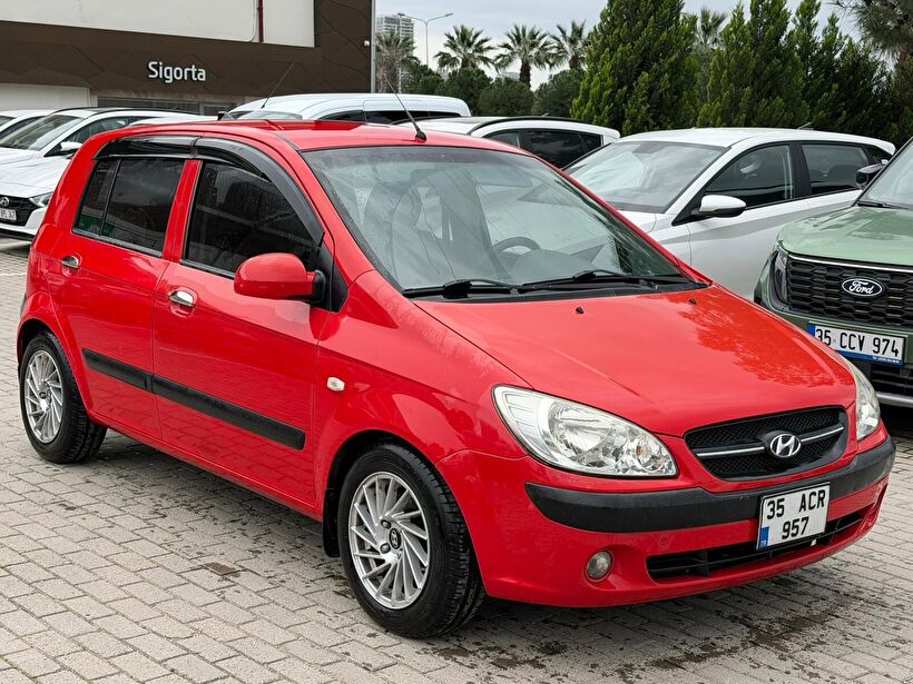 2011 Benzin + LPG Manuel Hyundai Getz Kırmızı Yükseliş Nakil Araçları Turizm Ticaret ve Sanayi Anonim Şirketi