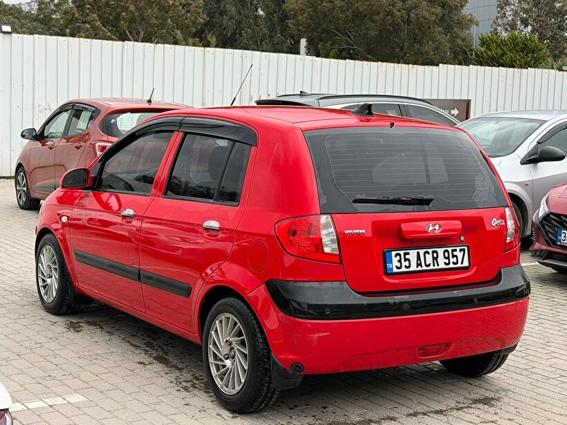 2011 Benzin + LPG Manuel Hyundai Getz Kırmızı Yükseliş Nakil Araçları Turizm Ticaret ve Sanayi Anonim Şirketi