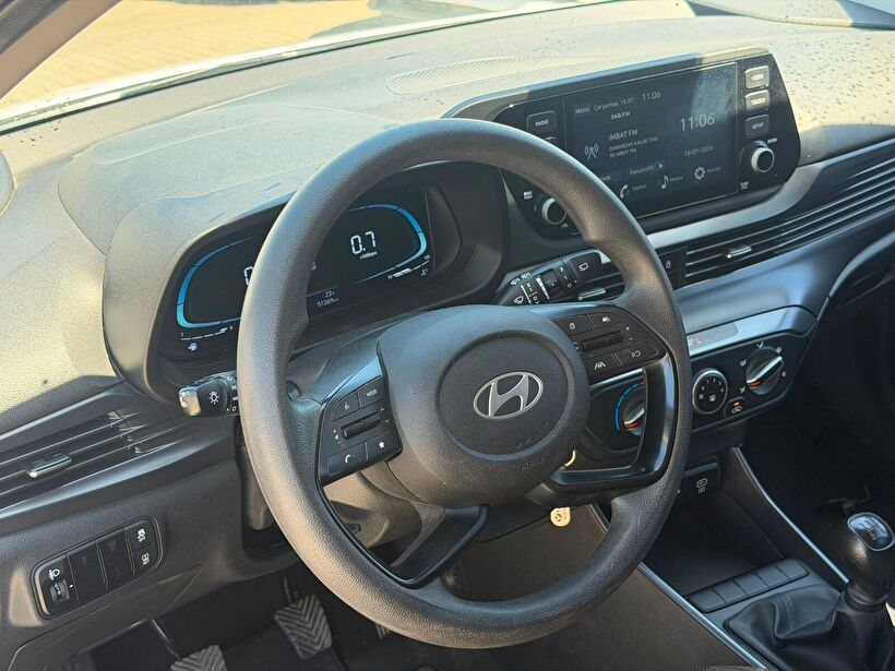2023 Benzin + LPG Manuel Hyundai i20 Beyaz Yükseliş Nakil Araçları Turizm Ticaret ve Sanayi Anonim Şirketi