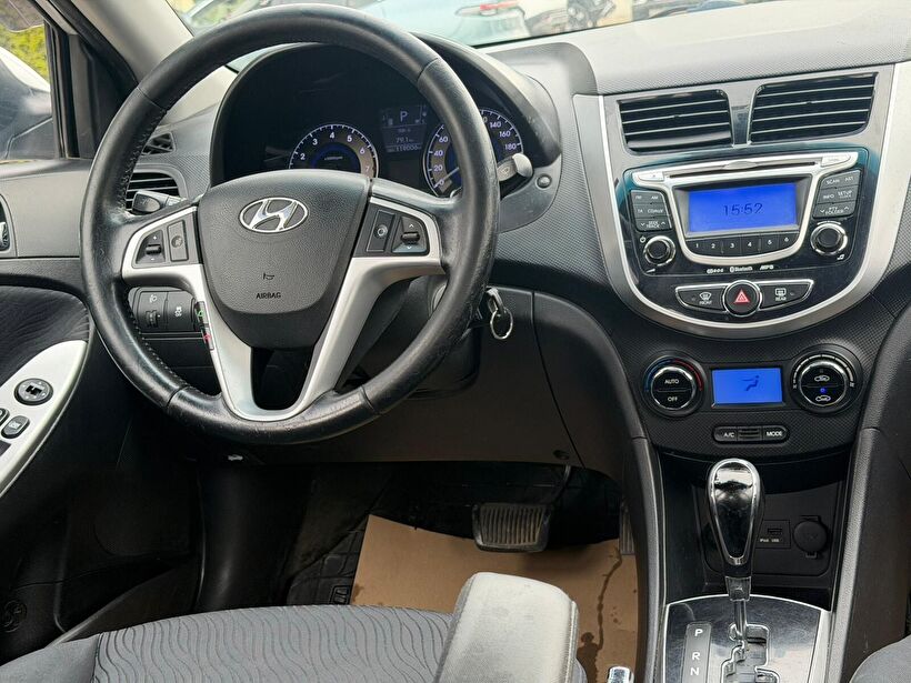 2012 Benzin + LPG Otomatik Hyundai Accent Blue Gri Yükseliş Nakil Araçları Turizm Ticaret ve Sanayi Anonim Şirketi