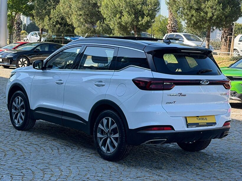 2023 Benzin Otomatik Chery Tiggo 7 Pro Beyaz Yükseliş Nakil Araçları Turizm Ticaret ve Sanayi Anonim Şirketi