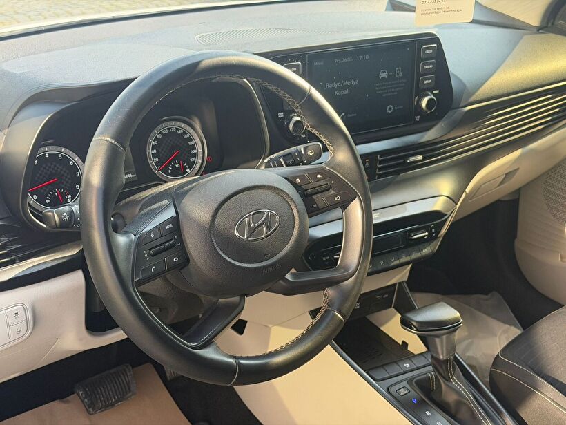 2020 Benzin Otomatik Hyundai i20 Beyaz Yükseliş Nakil Araçları Turizm Ticaret ve Sanayi Anonim Şirketi