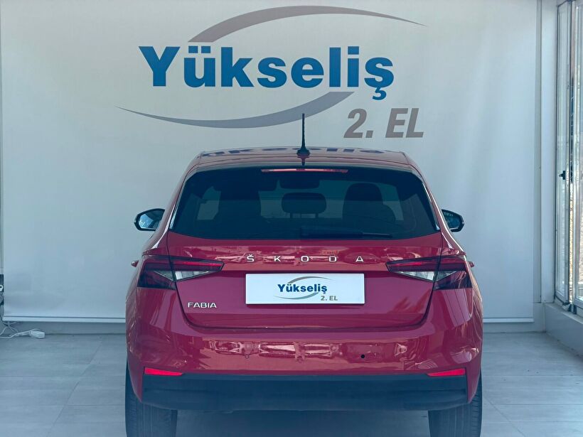 2022 Benzin Otomatik Skoda Fabia Kırmızı Yükseliş Nakil Araçları Turizm Ticaret ve Sanayi Anonim Şirketi