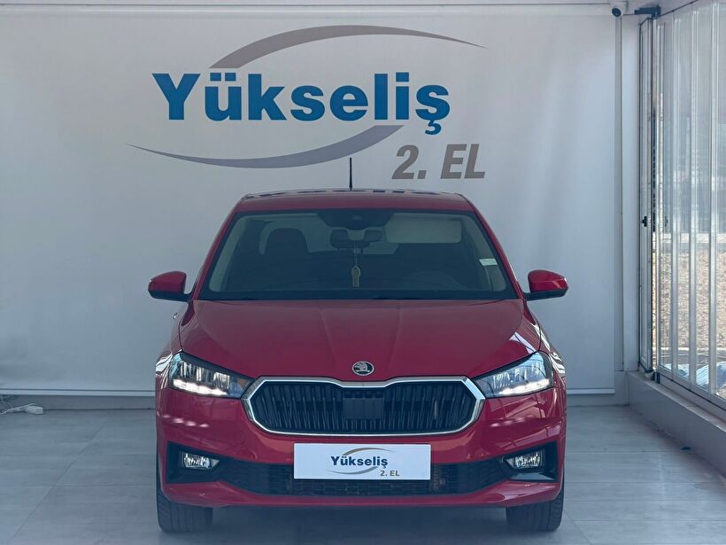 2022 Benzin Otomatik Skoda Fabia Kırmızı Yükseliş Nakil Araçları Turizm Ticaret ve Sanayi Anonim Şirketi