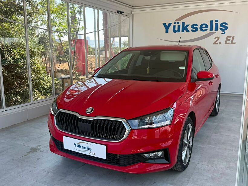 2022 Benzin Otomatik Skoda Fabia Kırmızı Yükseliş Nakil Araçları Turizm Ticaret ve Sanayi Anonim Şirketi