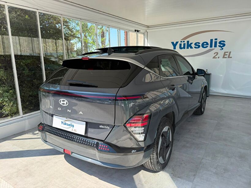2024 Elektrik Otomatik Hyundai Kona Gri Yükseliş Nakil Araçları Turizm Ticaret ve Sanayi Anonim Şirketi
