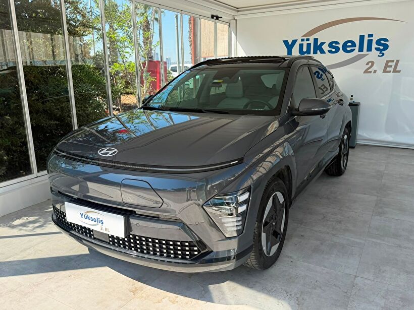 2024 Elektrik Otomatik Hyundai Kona Gri Yükseliş Nakil Araçları Turizm Ticaret ve Sanayi Anonim Şirketi