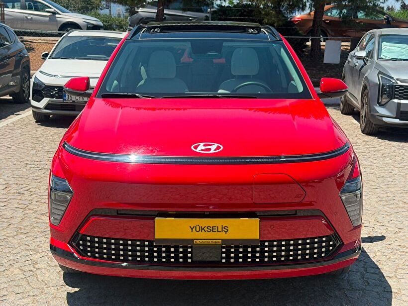 2025 Elektrik Otomatik Hyundai Kona Elektrik Kırmızı Yükseliş Nakil Araçları Turizm Ticaret ve Sanayi Anonim Şirketi