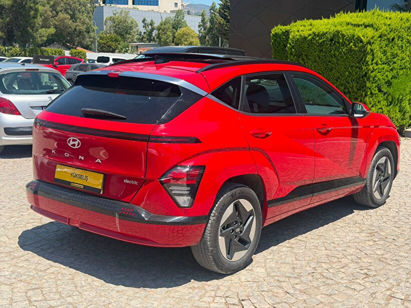 2025 Elektrik Otomatik Hyundai Kona Elektrik Kırmızı Yükseliş Nakil Araçları Turizm Ticaret ve Sanayi Anonim Şirketi