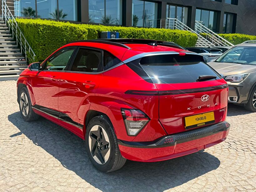2025 Elektrik Otomatik Hyundai Kona Elektrik Kırmızı Yükseliş Nakil Araçları Turizm Ticaret ve Sanayi Anonim Şirketi