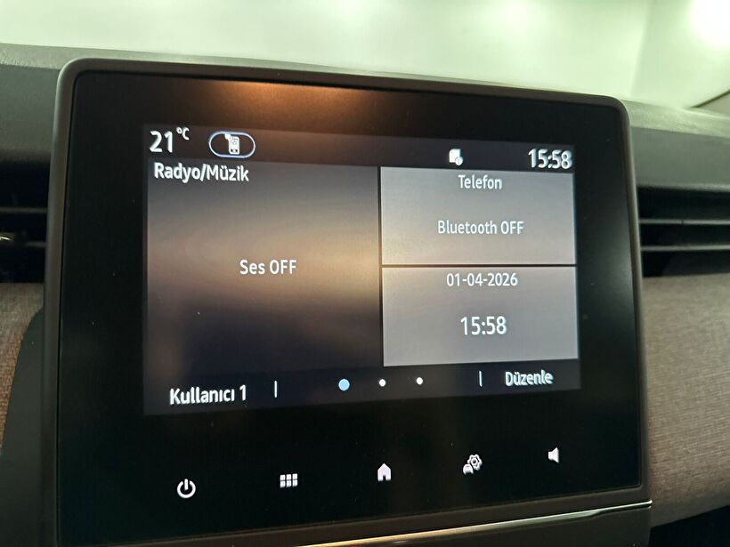 2025 Benzin Otomatik Renault Clio Gri Kemal Tepretoğulları Otomotiv Sanayi Ve Tic. A.Ş.