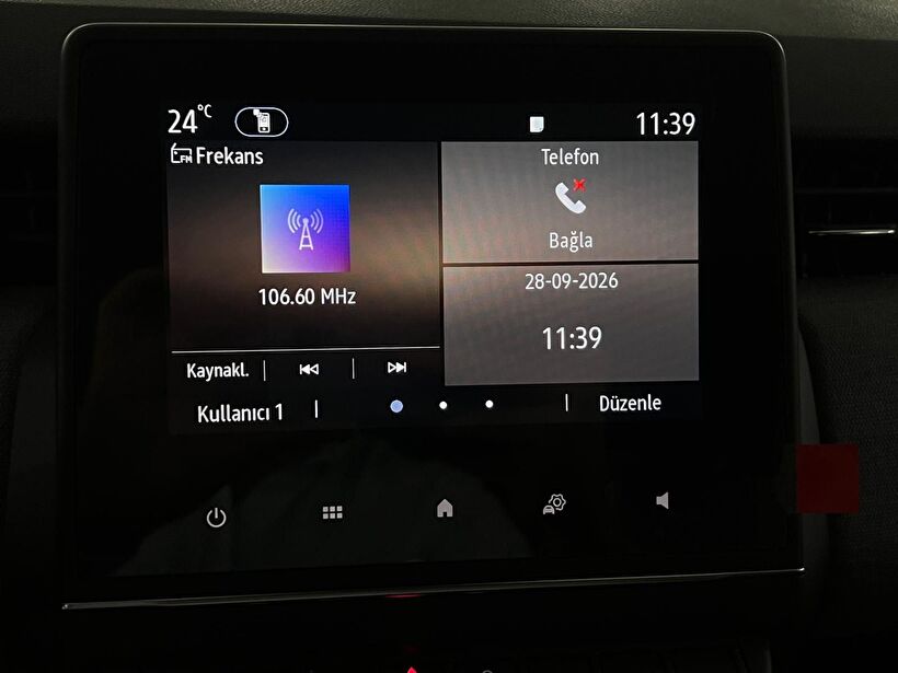 2026 Benzin Otomatik Renault Clio Gri Kemal Tepretoğulları Otomotiv Sanayi Ve Tic. A.Ş.