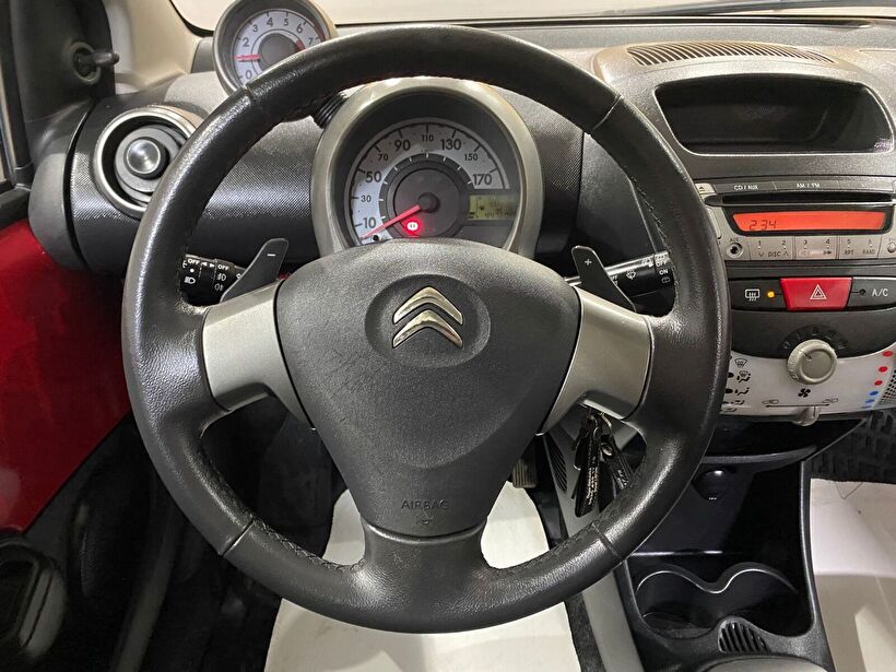 2012 Benzin Otomatik Citroen C1 Kırmızı Gürel Tasarım Aksesuar Otomotiv San. Tic. Ltd. Şti.