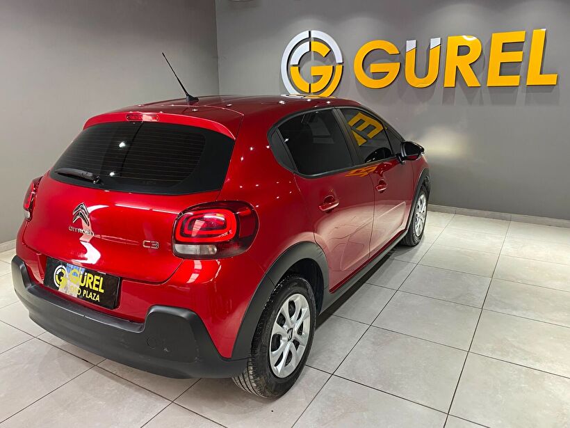 2021 Benzin Manuel Citroen C3 Kırmızı Gürel Tasarım Aksesuar Otomotiv San. Tic. Ltd. Şti.