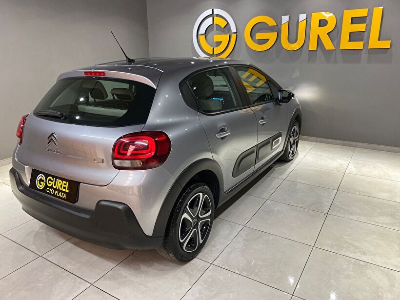2023 Benzin Otomatik Citroen C3 Gri Gürel Tasarım Aksesuar Otomotiv San. Tic. Ltd. Şti.