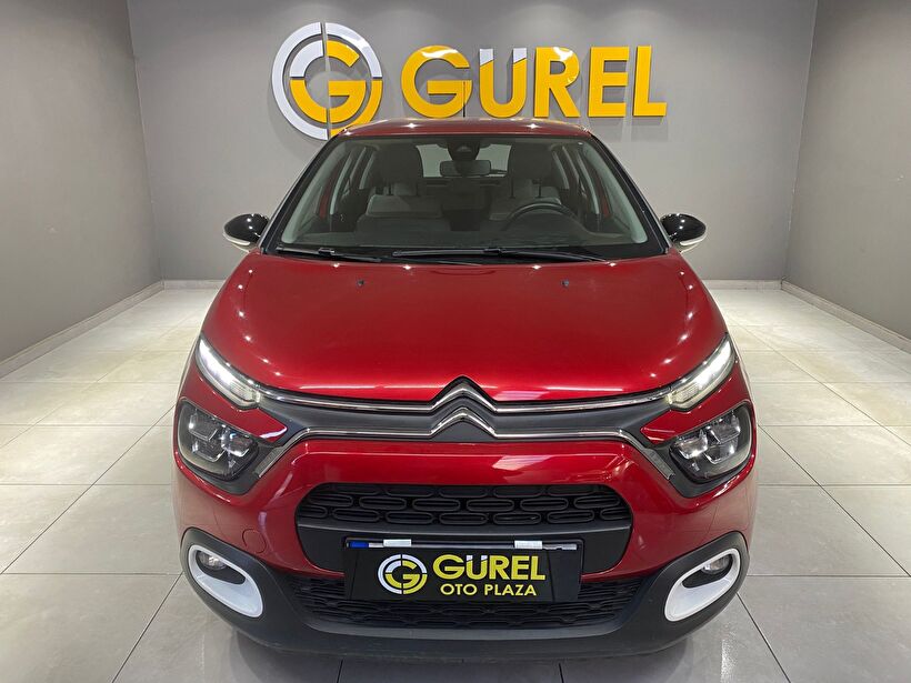 2023 Benzin Otomatik Citroen C3 Kırmızı Gürel Tasarım Aksesuar Otomotiv San. Tic. Ltd. Şti.