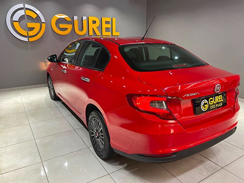 2023 Dizel Otomatik Fiat Egea Kırmızı Gürel Tasarım Aksesuar Otomotiv San. Tic. Ltd. Şti.