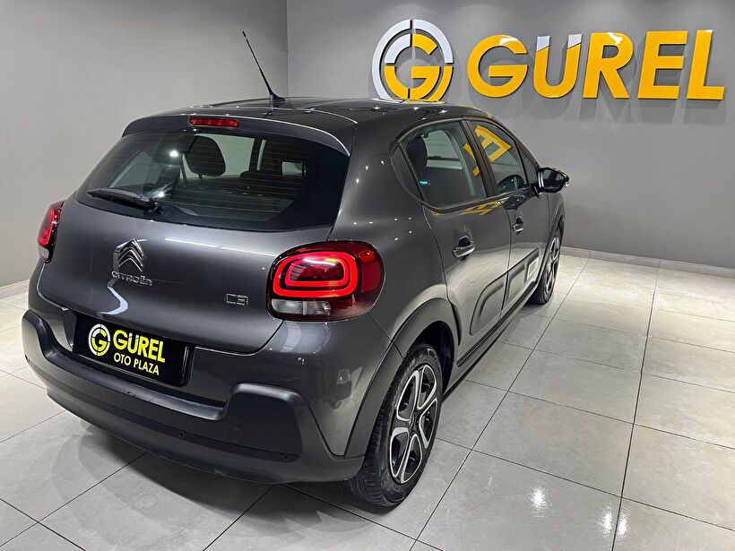 2024 Benzin Otomatik Citroen C3 Gri Gürel Tasarım Aksesuar Otomotiv San. Tic. Ltd. Şti.