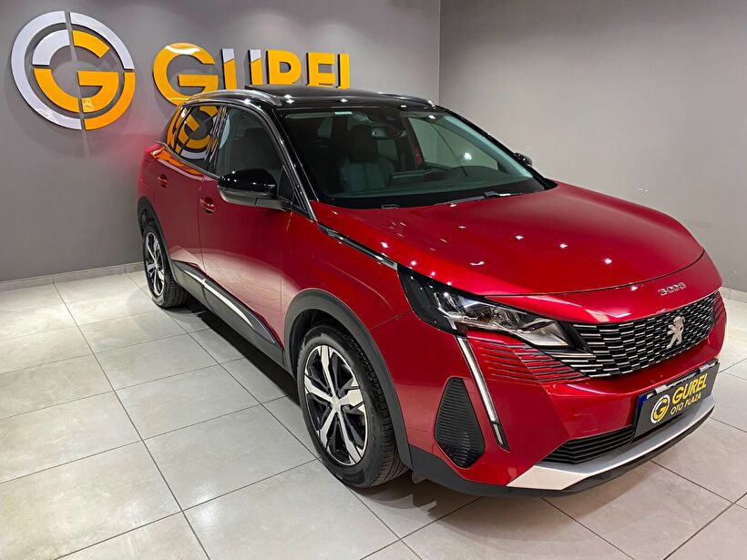 2022 Dizel Otomatik Peugeot 3008 Kırmızı Gürel Tasarım Aksesuar Otomotiv San. Tic. Ltd. Şti.