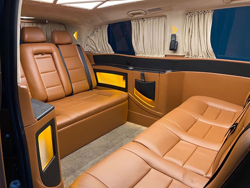 2022 Dizel Otomatik Mercedes-Benz Vito Siyah Gürel Tasarım Aksesuar Otomotiv San. Tic. Ltd. Şti.