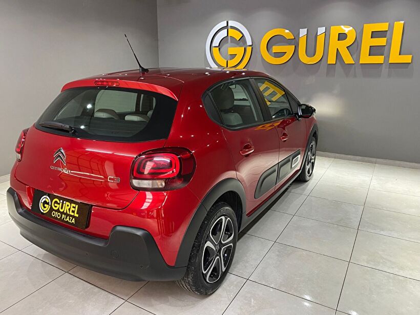 2024 Benzin Manuel Citroen C3 Kırmızı Gürel Tasarım Aksesuar Otomotiv San. Tic. Ltd. Şti.