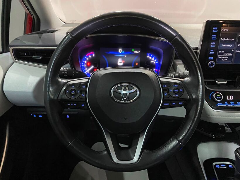 2022 Hybrid Otomatik Toyota Corolla Kırmızı Gürel Tasarım Aksesuar Otomotiv San. Tic. Ltd. Şti.