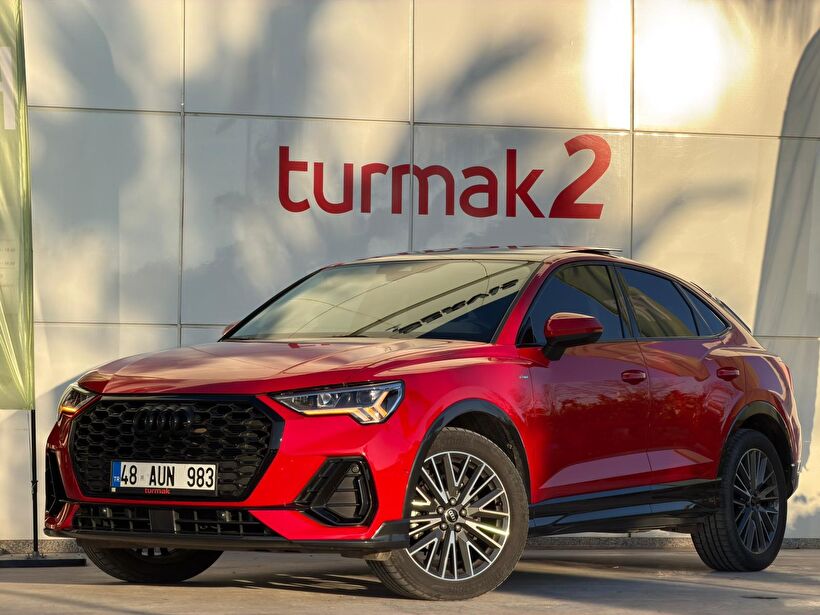 2023 Benzin Otomatik Audi Q3 Kırmızı Turmak Turizm Ticaret Ve San. Ltd. Şti.
