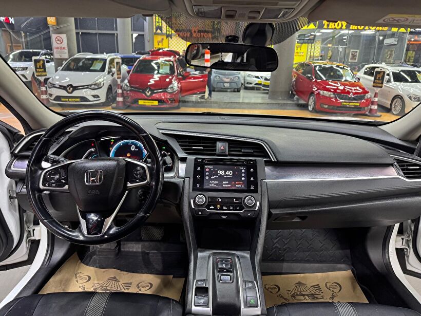 2020 Benzin + LPG Otomatik Honda Civic Beyaz Polat Araç Dizayn Otomotiv İnşaat Sanayi Ve Ticaret Limited Şirketi