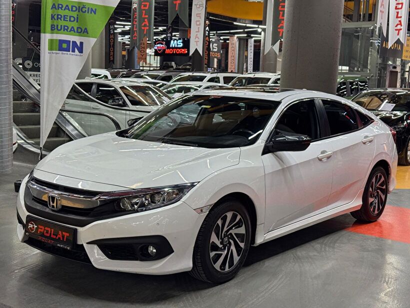 2020 Benzin + LPG Otomatik Honda Civic Beyaz Polat Araç Dizayn Otomotiv İnşaat Sanayi Ve Ticaret Limited Şirketi
