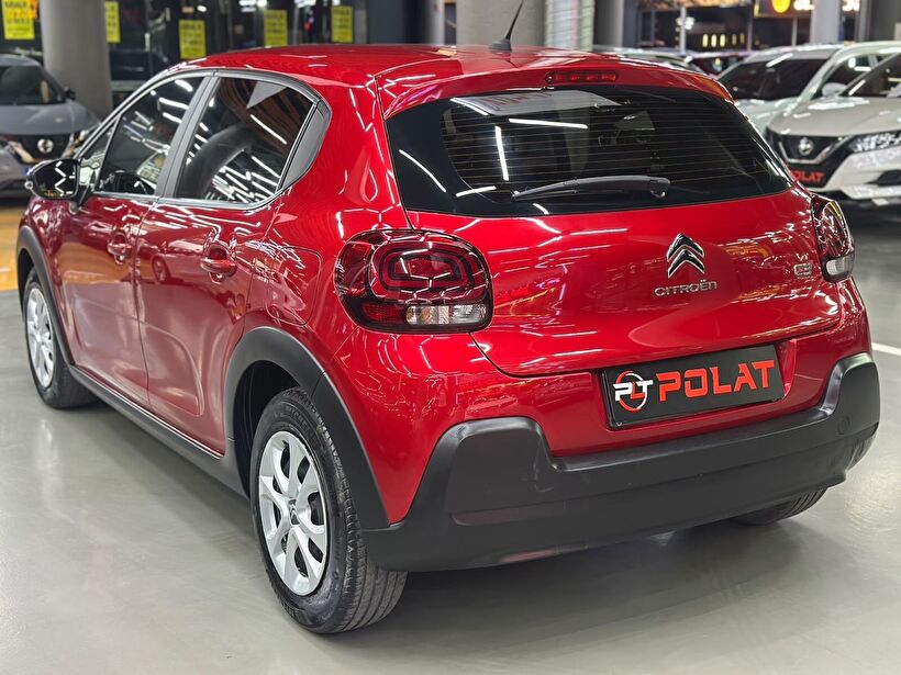 2023 Benzin Manuel Citroen C3 Kırmızı Polat Araç Dizayn Otomotiv İnşaat Sanayi Ve Ticaret Limited Şirketi