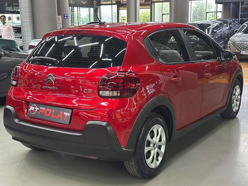 2023 Benzin Manuel Citroen C3 Kırmızı Polat Araç Dizayn Otomotiv İnşaat Sanayi Ve Ticaret Limited Şirketi