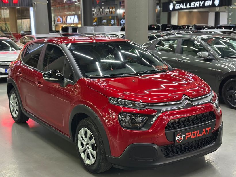 2023 Benzin Manuel Citroen C3 Kırmızı Polat Araç Dizayn Otomotiv İnşaat Sanayi Ve Ticaret Limited Şirketi