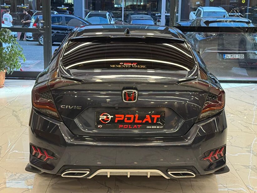 2021 Benzin + LPG Otomatik Honda Civic Gri Polat Araç Dizayn Otomotiv İnşaat Sanayi Ve Ticaret Limited Şirketi