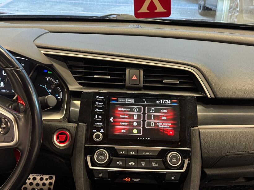 2021 Benzin + LPG Otomatik Honda Civic Gri Polat Araç Dizayn Otomotiv İnşaat Sanayi Ve Ticaret Limited Şirketi