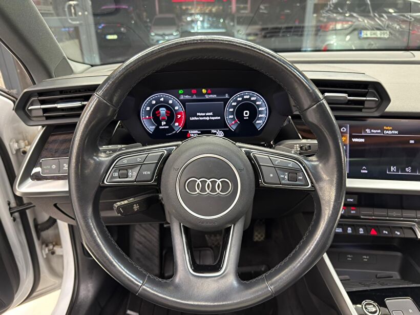 2021 MHEV Otomatik Audi A3 Beyaz Polat Araç Dizayn Otomotiv İnşaat Sanayi Ve Ticaret Limited Şirketi