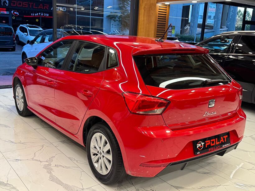 2024 Benzin Otomatik Seat Ibiza Kırmızı Polat Araç Dizayn Otomotiv İnşaat Sanayi Ve Ticaret Limited Şirketi