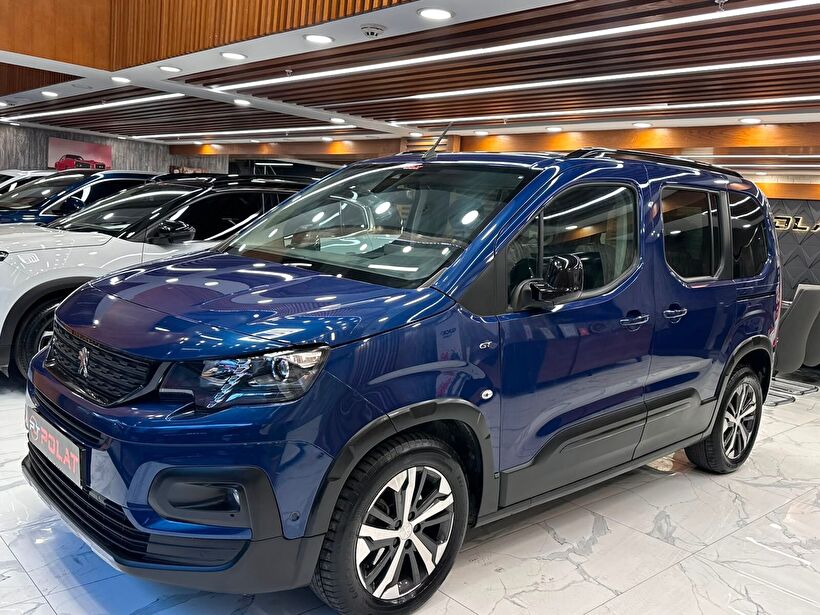 2024 Dizel Otomatik Peugeot Rifter Mavi Polat Araç Dizayn Otomotiv İnşaat Sanayi Ve Ticaret Limited Şirketi