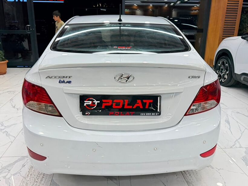 2018 Dizel Otomatik Hyundai Accent Blue Beyaz Polat Araç Dizayn Otomotiv İnşaat Sanayi Ve Ticaret Limited Şirketi