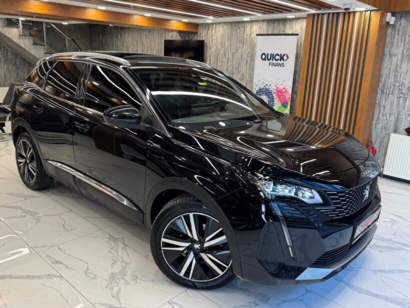 2021 Dizel Otomatik Peugeot 3008 Siyah Polat Araç Dizayn Otomotiv İnşaat Sanayi Ve Ticaret Limited Şirketi