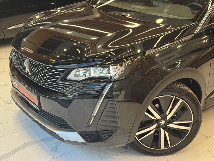 2021 Dizel Otomatik Peugeot 3008 Siyah Polat Araç Dizayn Otomotiv İnşaat Sanayi Ve Ticaret Limited Şirketi