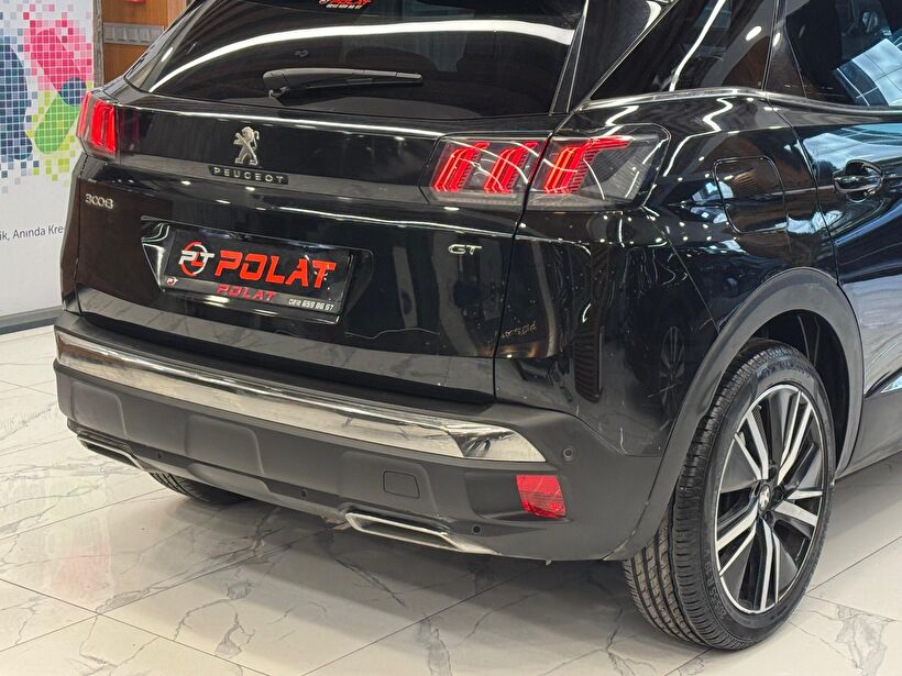 2021 Dizel Otomatik Peugeot 3008 Siyah Polat Araç Dizayn Otomotiv İnşaat Sanayi Ve Ticaret Limited Şirketi