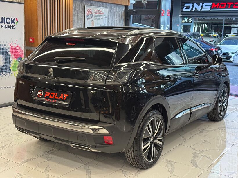 2021 Dizel Otomatik Peugeot 3008 Siyah Polat Araç Dizayn Otomotiv İnşaat Sanayi Ve Ticaret Limited Şirketi