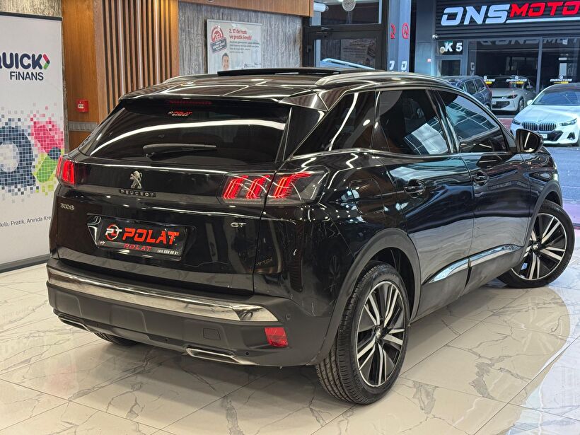 2021 Dizel Otomatik Peugeot 3008 Siyah Polat Araç Dizayn Otomotiv İnşaat Sanayi Ve Ticaret Limited Şirketi