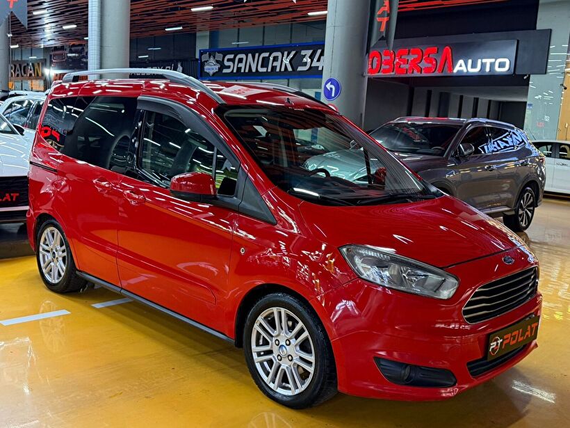 2015 Dizel Manuel Ford Tourneo Courier Kırmızı Polat Araç Dizayn Otomotiv İnşaat Sanayi Ve Ticaret Limited Şirketi