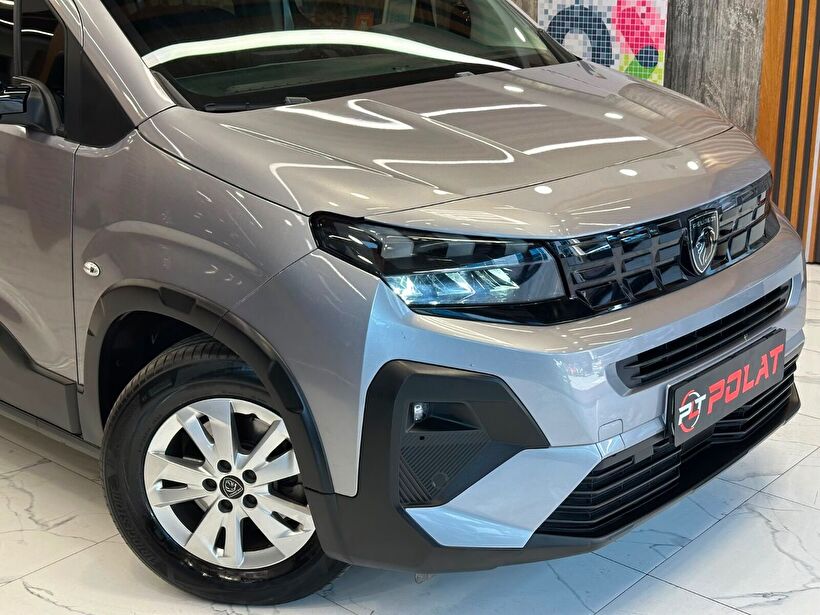 2024 Dizel Otomatik Peugeot Rifter Gri Polat Araç Dizayn Otomotiv İnşaat Sanayi Ve Ticaret Limited Şirketi