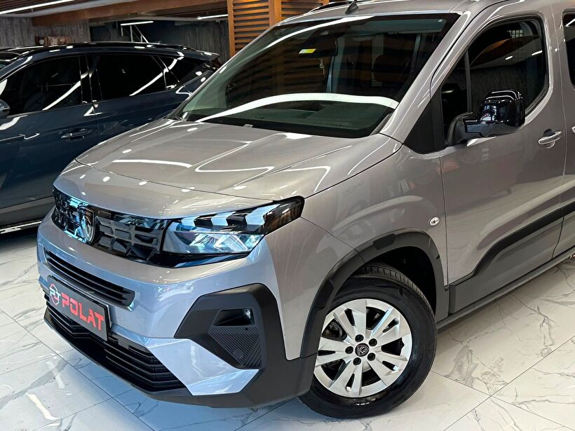 2024 Dizel Otomatik Peugeot Rifter Gri Polat Araç Dizayn Otomotiv İnşaat Sanayi Ve Ticaret Limited Şirketi