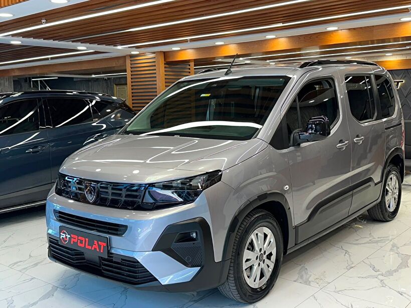 2024 Dizel Otomatik Peugeot Rifter Gri Polat Araç Dizayn Otomotiv İnşaat Sanayi Ve Ticaret Limited Şirketi