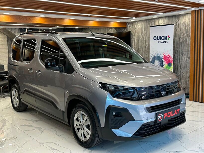 2024 Dizel Otomatik Peugeot Rifter Gri Polat Araç Dizayn Otomotiv İnşaat Sanayi Ve Ticaret Limited Şirketi
